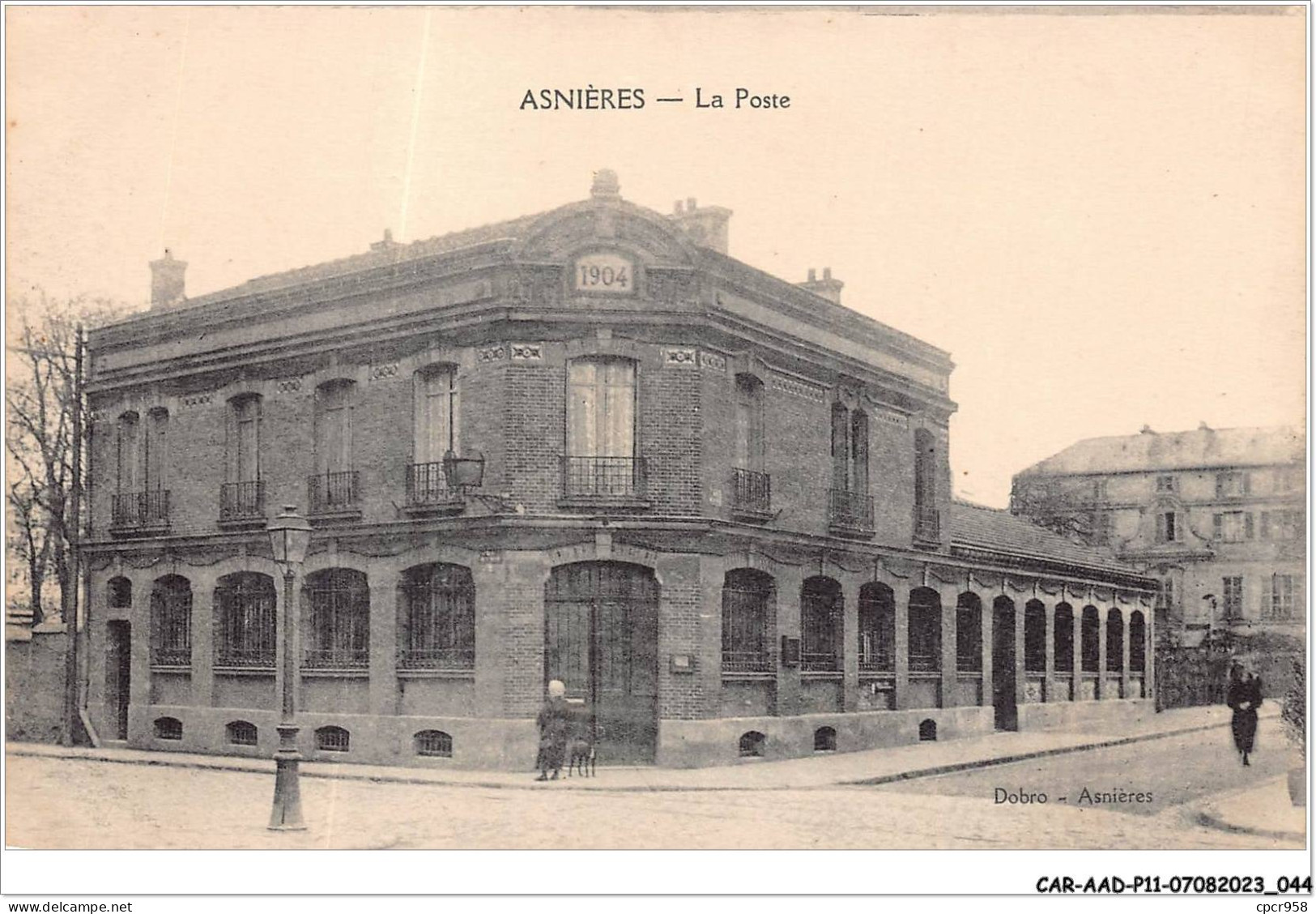 CAR-AADP11-92-0929 - ASNIERES - La Poste  - Asnieres Sur Seine