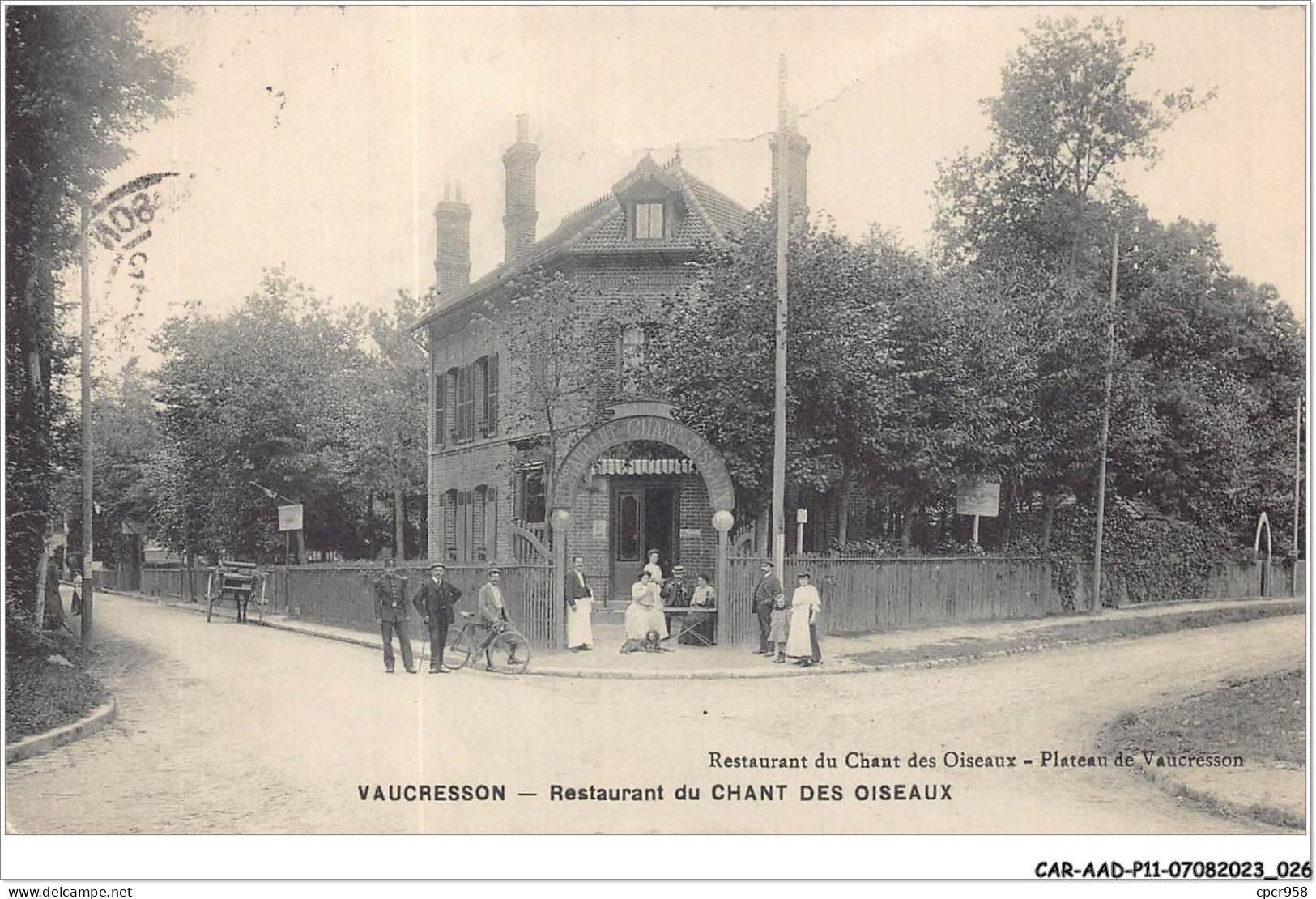 CAR-AADP11-92-0920 - VAUCRESSON - Restaurant Du Champ Des Oiseaux  - Vaucresson