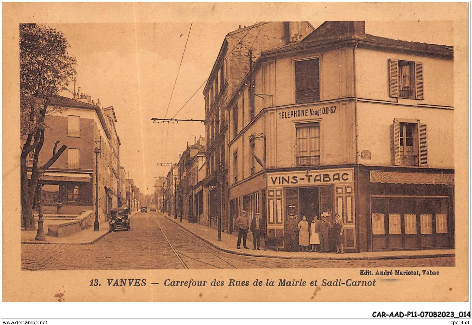 CAR-AADP11-92-0914 - VANVES - Carrefour Des Rues De La Mairie Et Sadi-Carnot - Vanves