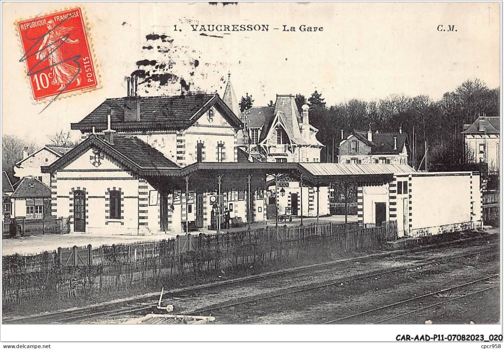 CAR-AADP11-92-0917 - VAUCRESSON - La Gare  - Vaucresson