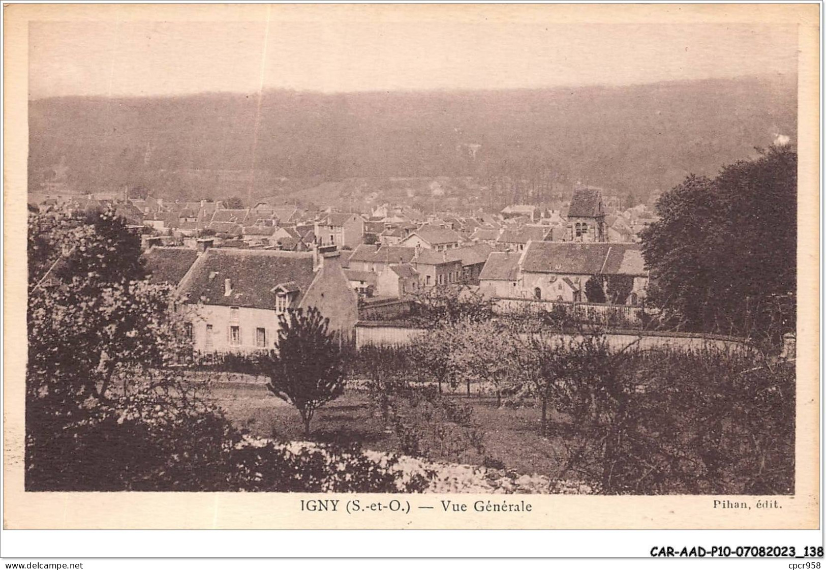 CAR-AADP10-91-0881 - IGNY - Vue Générale  - Igny