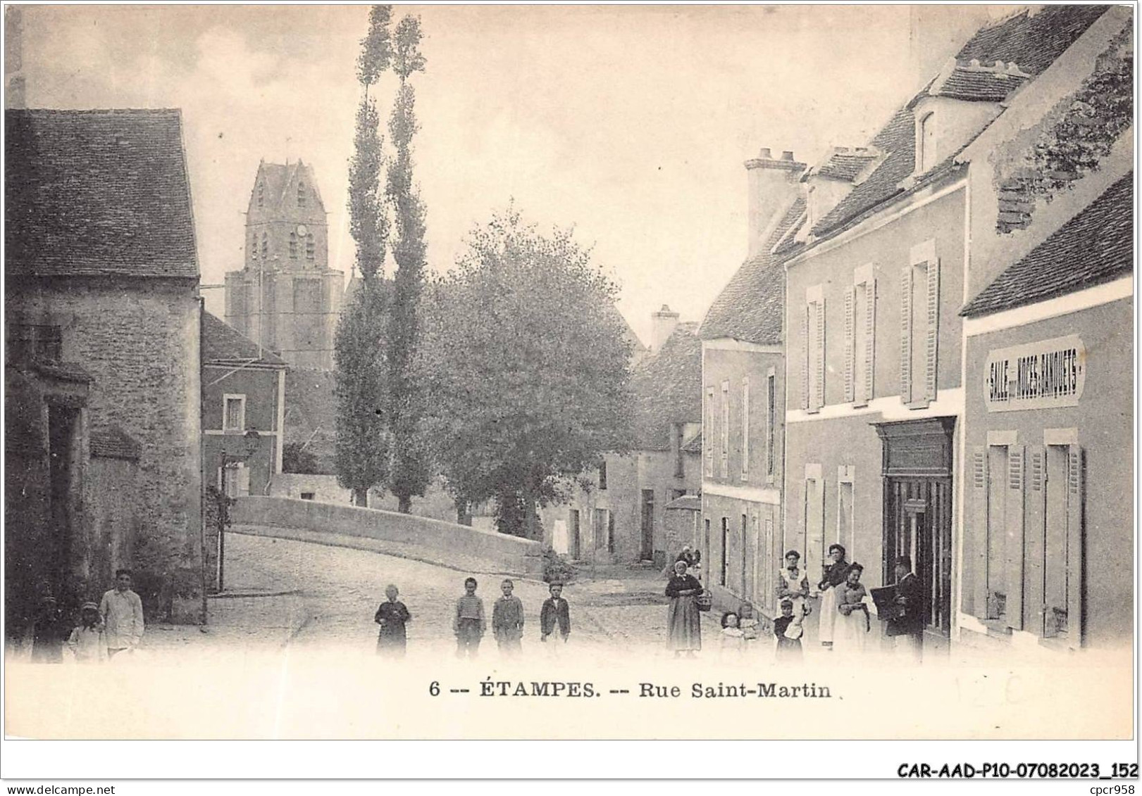 CAR-AADP10-91-0888 - ETAMPES - Rue Saint Martin - Etampes