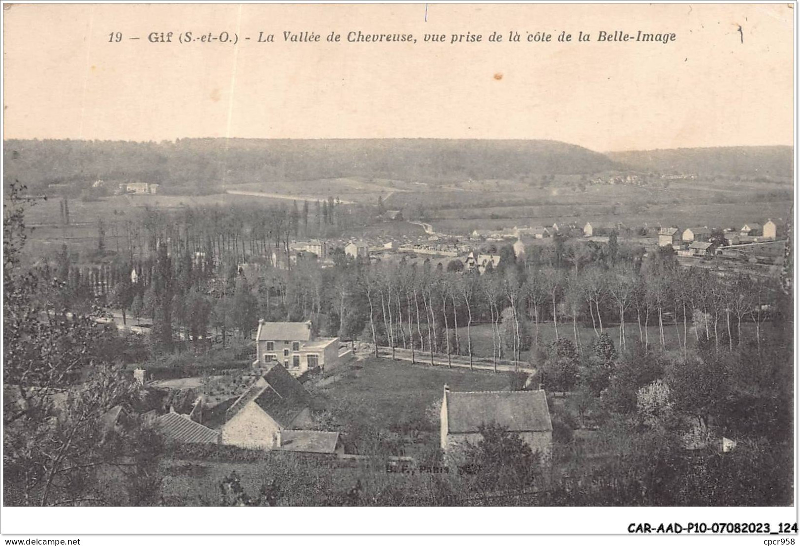 CAR-AADP10-91-0874 - GIF - Vallee De La Chevreuse, Vue Prise De La Cote De La Belle-Image - Gif Sur Yvette