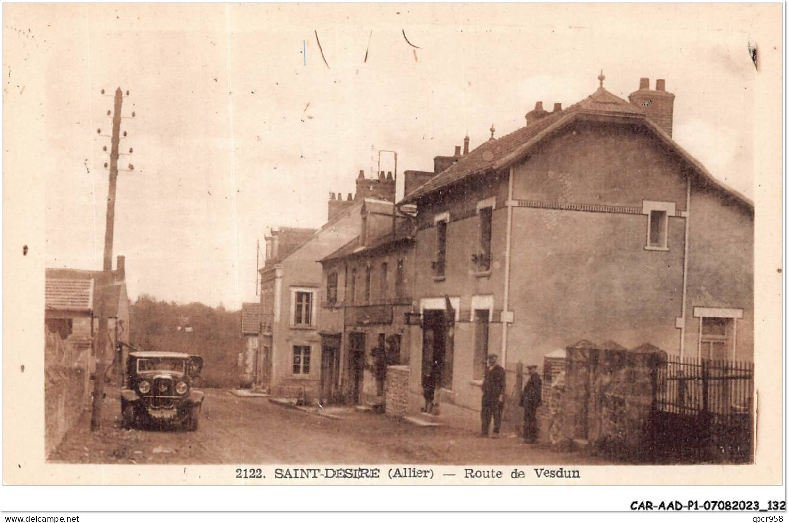 CAR-AADP1-03-0067 - SAINT DESIRE - Route De Vesdun - Autres & Non Classés