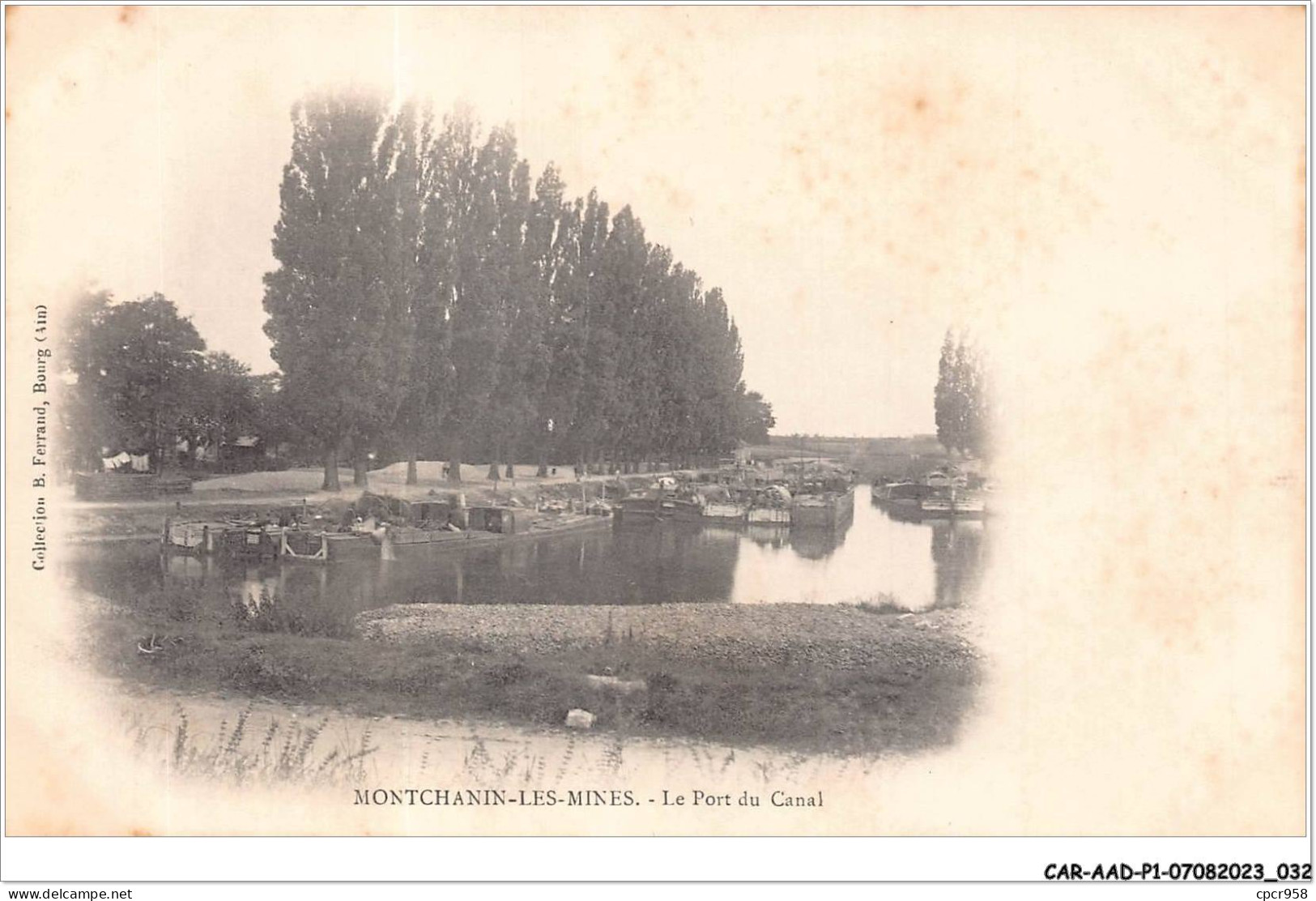 CAR-AADP1-01-0017 - MONTCHANIN LES MINES - Le Port Du Canal - Unclassified