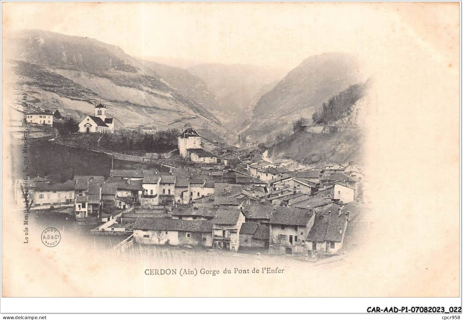 CAR-AADP1-01-0012 - CERDON - Gorge Du Pont De L'enfer - Non Classés