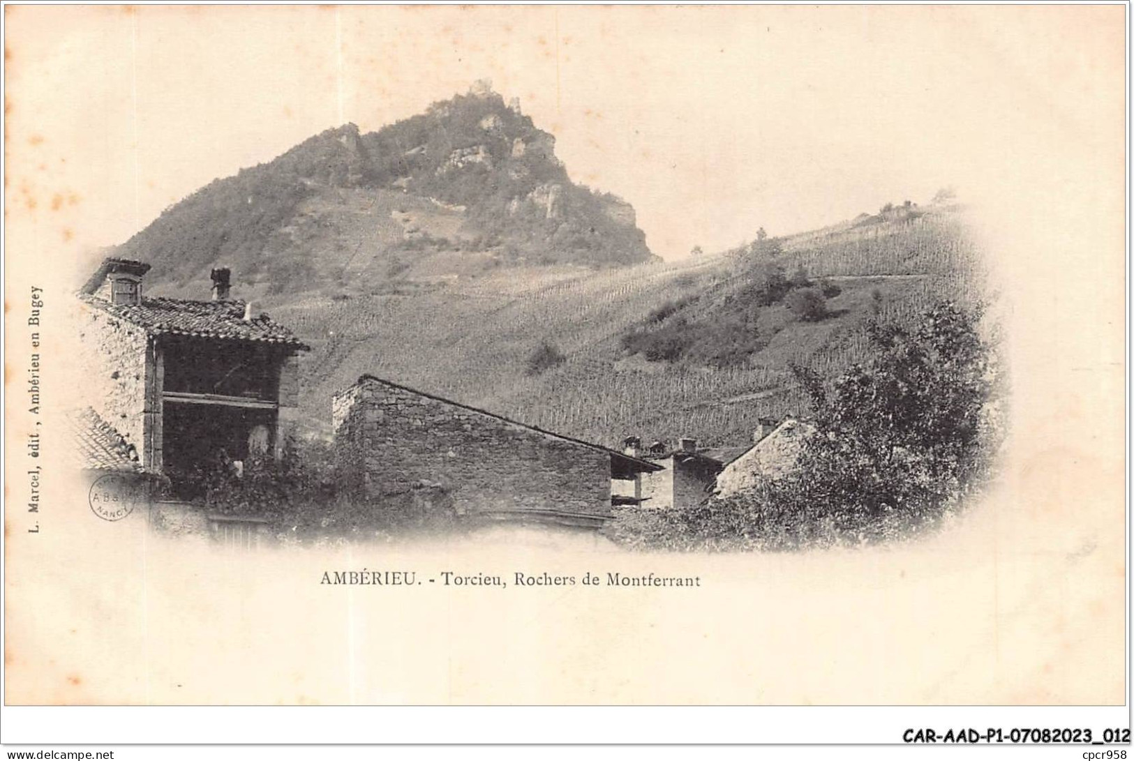 CAR-AADP1-01-0007 - AMBERIEU - Torcieu Rochers De Montferrant  - Non Classés