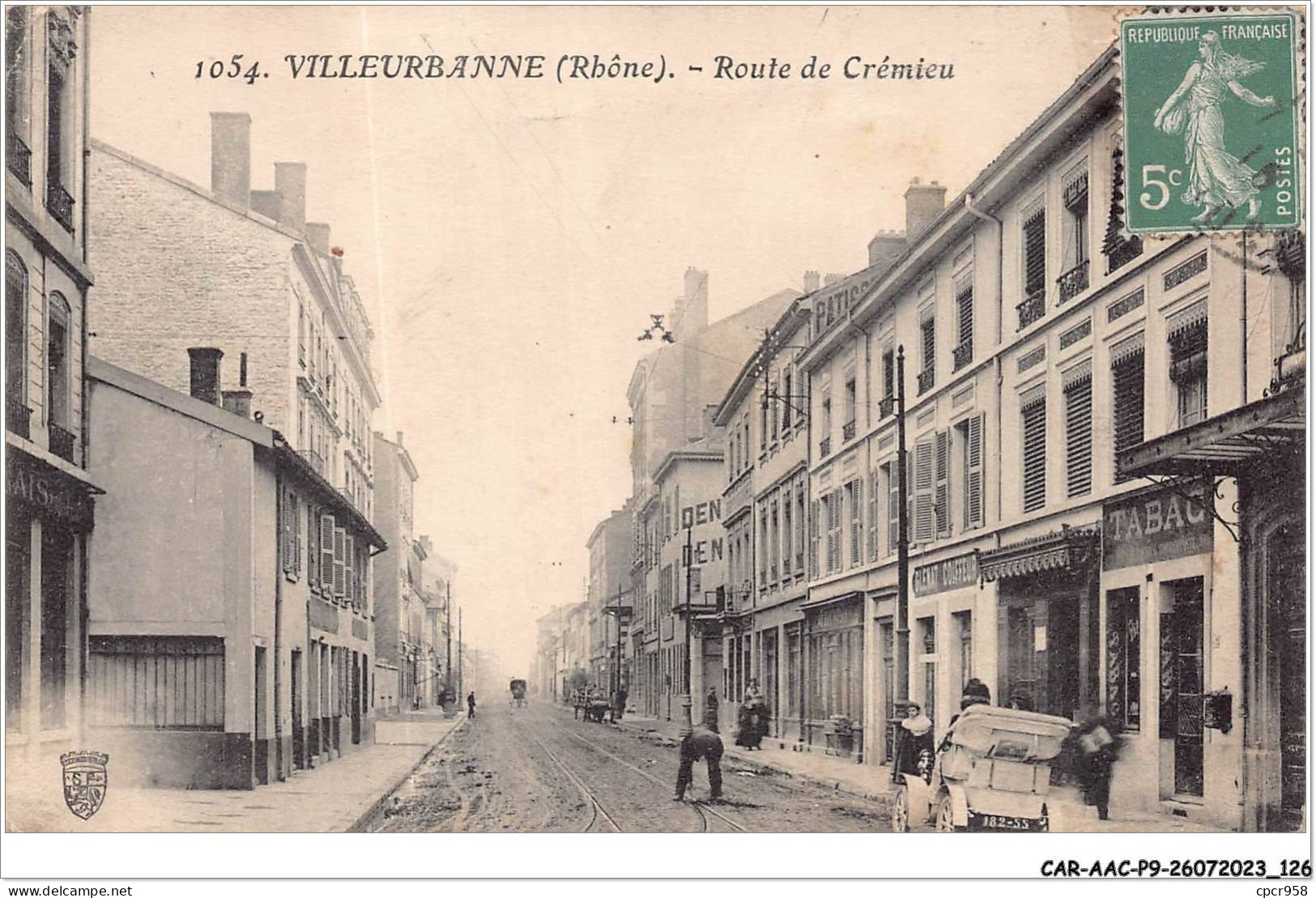 CAR-AACP9-69-0789 - VILLEURBANNE - Route De Cremieu - Commerces - Villeurbanne