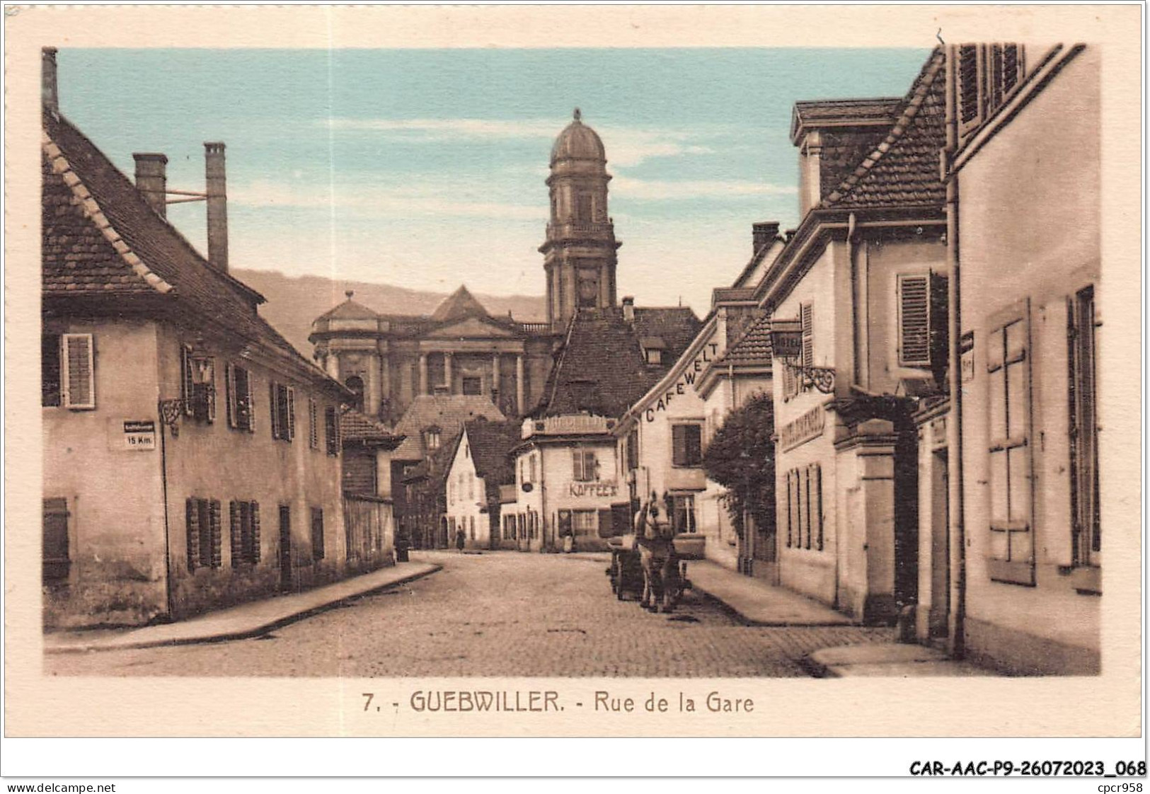 CAR-AACP9-68-0760 - GUEBWILLER - Rue De La Gare - Guebwiller