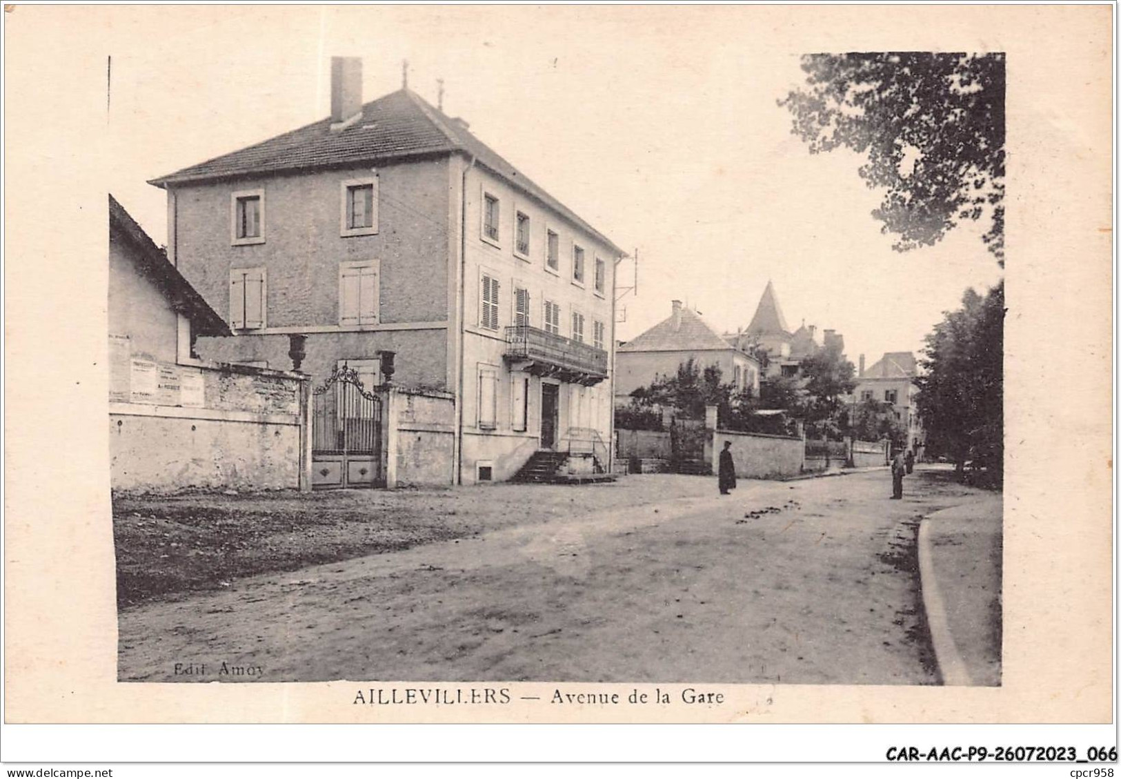 CAR-AACP9-67-0759 - AILLEVILLERS - Avenue De La Gare - Andere & Zonder Classificatie