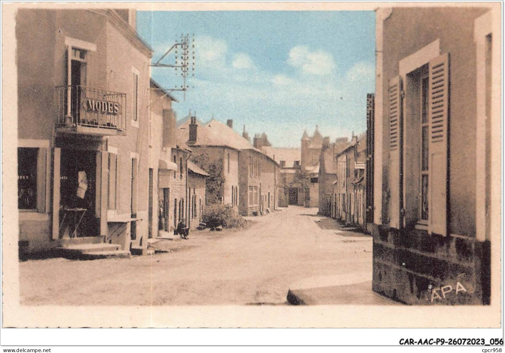 CAR-AACP9-63-0754 - SAINT-GERVAIS - D'AUVERGNE - Avenue De La Gare - Commerce De Modes - Saint Gervais D'Auvergne