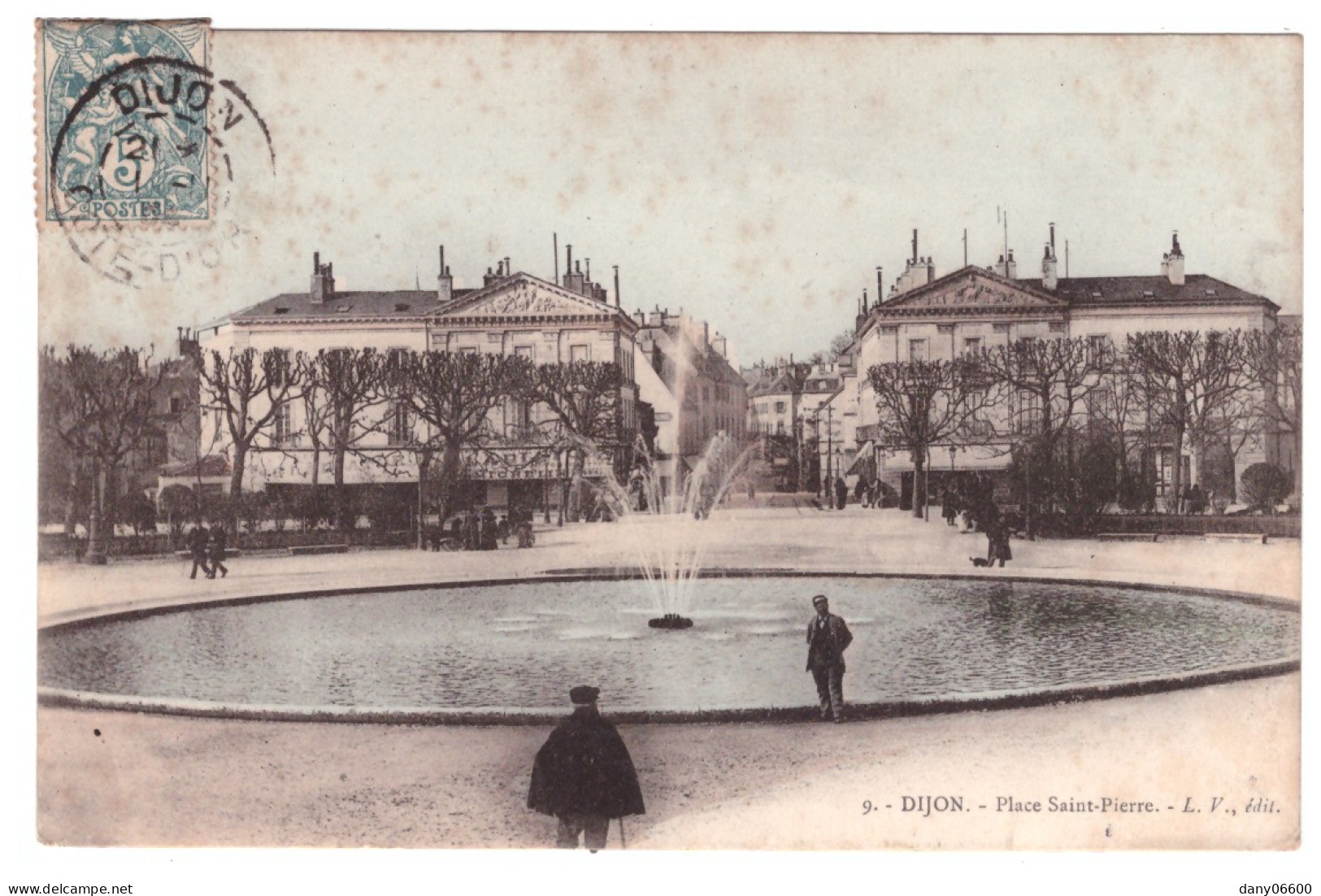 DIJON - Place Saint Pierre (carte Animée) - Dijon