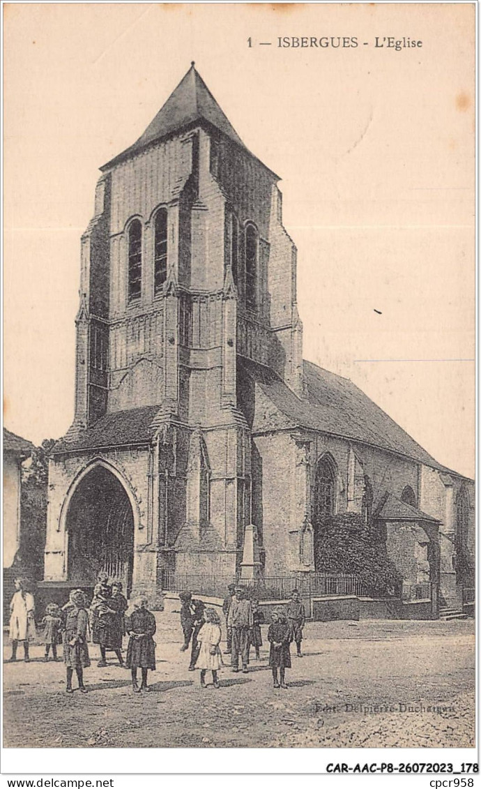 CAR-AACP8-62-0725 - ISBERGUES - L'eglise - Isbergues