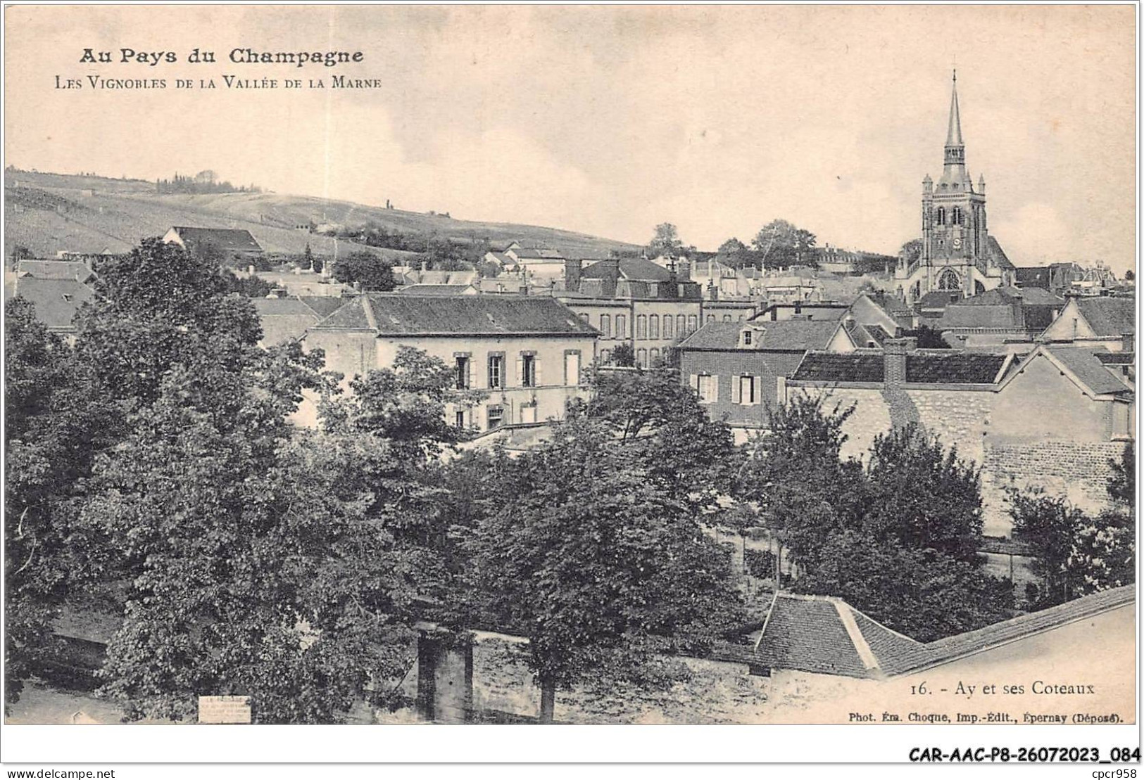 CAR-AACP8-51-0679 - AY Et Ses Coteaux - Les Vignobles De La Vallée De La Marne - Ay En Champagne