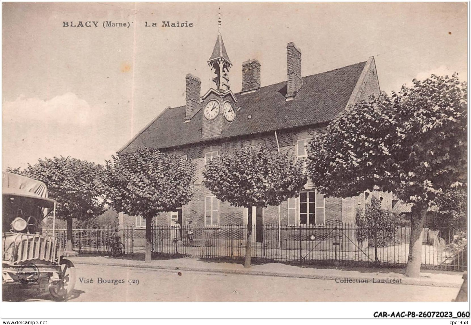 CAR-AACP8-51-0667 - BLACY - La Mairie - Other & Unclassified