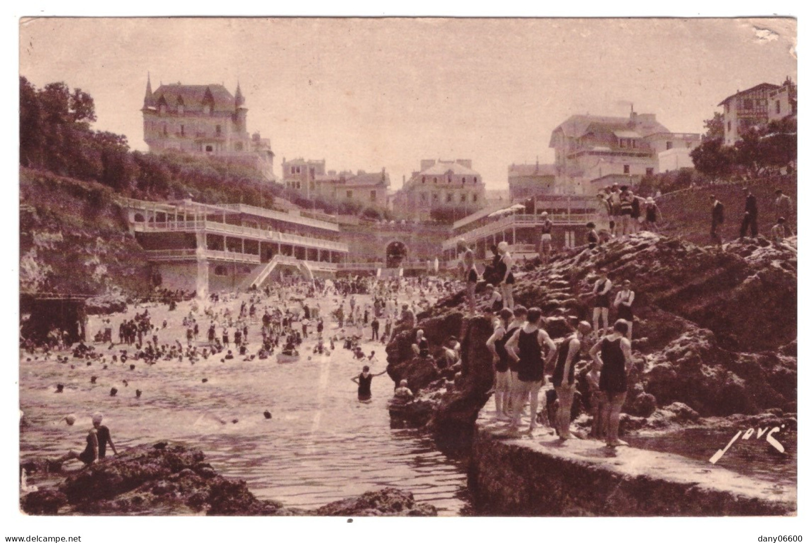 BIARRITZ - Les Bains Du Port Vieux  (carte Animée) - Biarritz