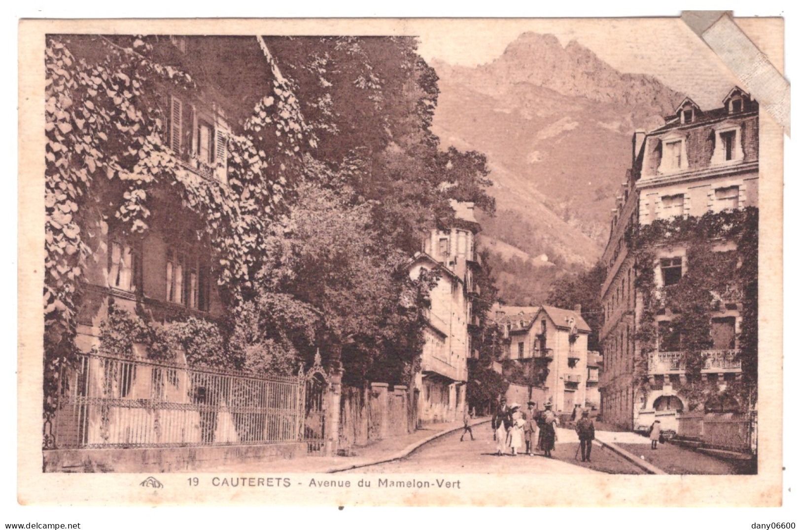 CAUTERETS - Avenue Du Mamelon-Vert (carte Animée) - Cauterets