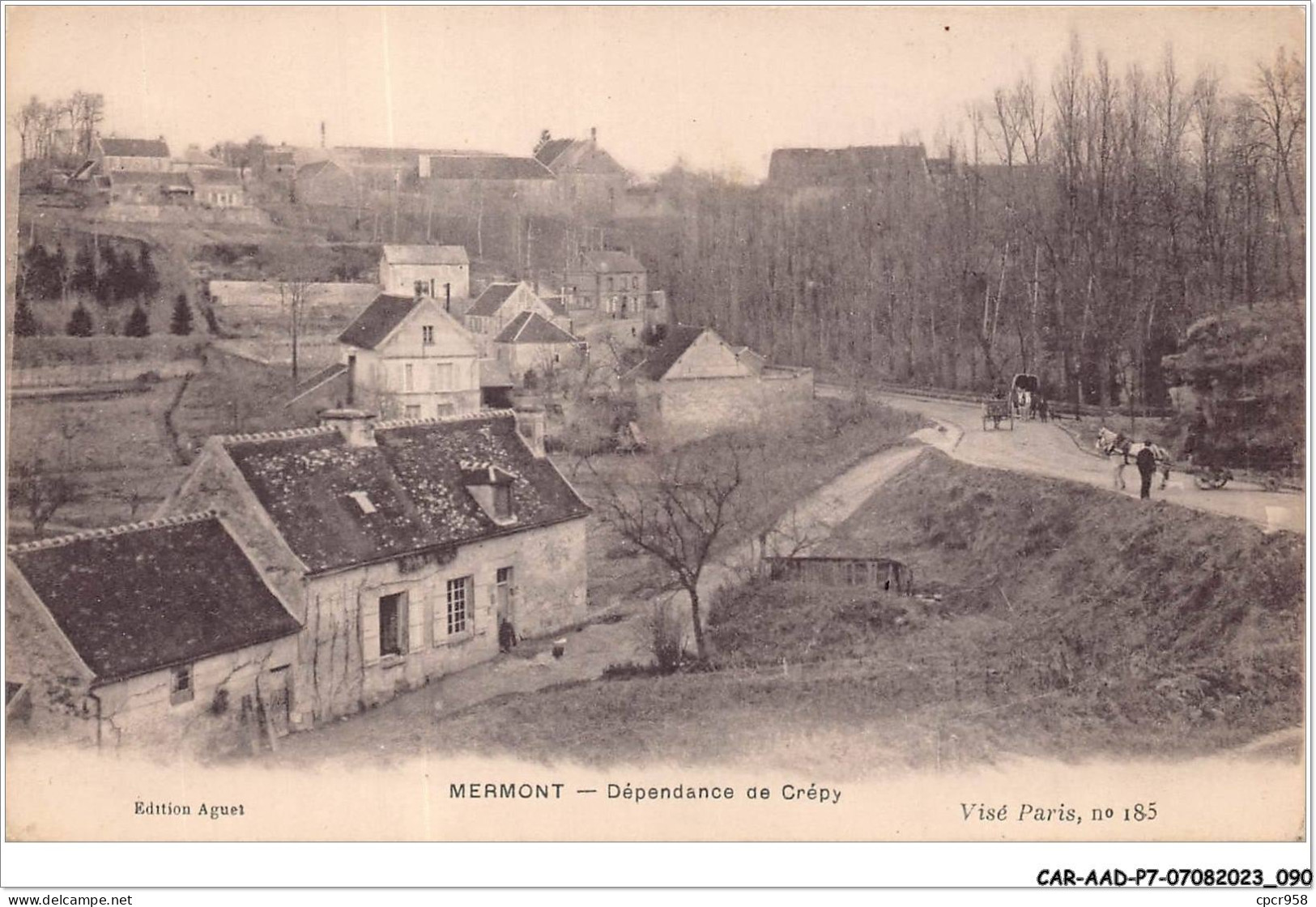 CAR-AADP7-60-0571 - MERMONT - Dépendance De Crépy - Carte Vendue En L'etat - Crepy En Valois