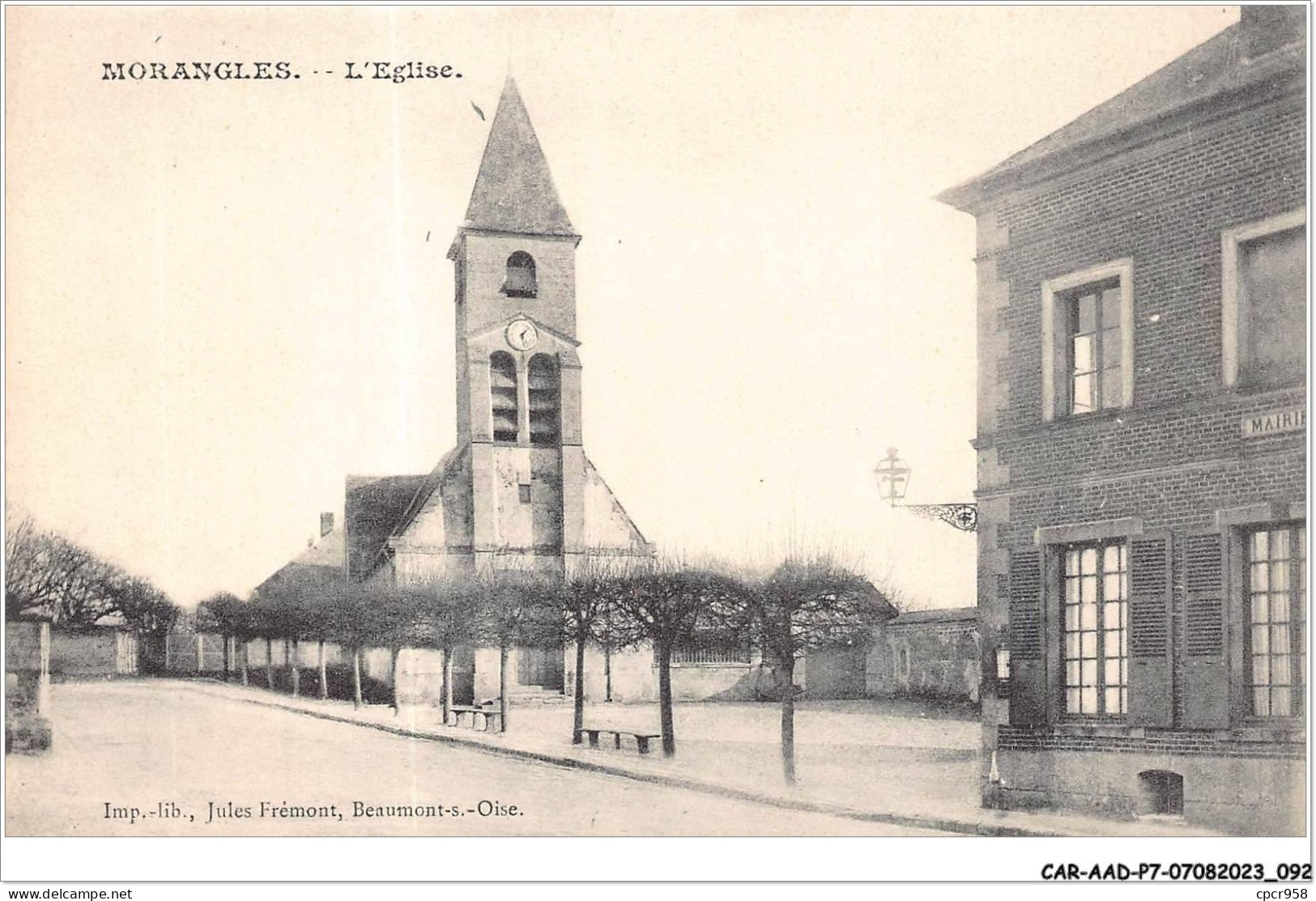 CAR-AADP7-60-0572 - MORANGLES - L'eglise  - Other & Unclassified