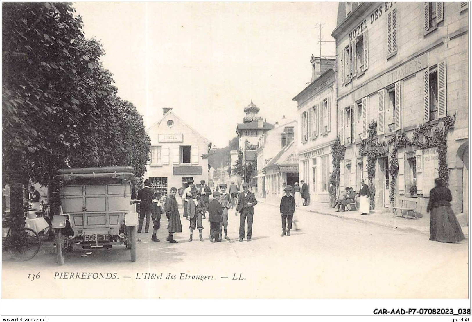 CAR-AADP7-60-0545 - PIERREFONDS - Hotel Des Etrangers - Pierrefonds