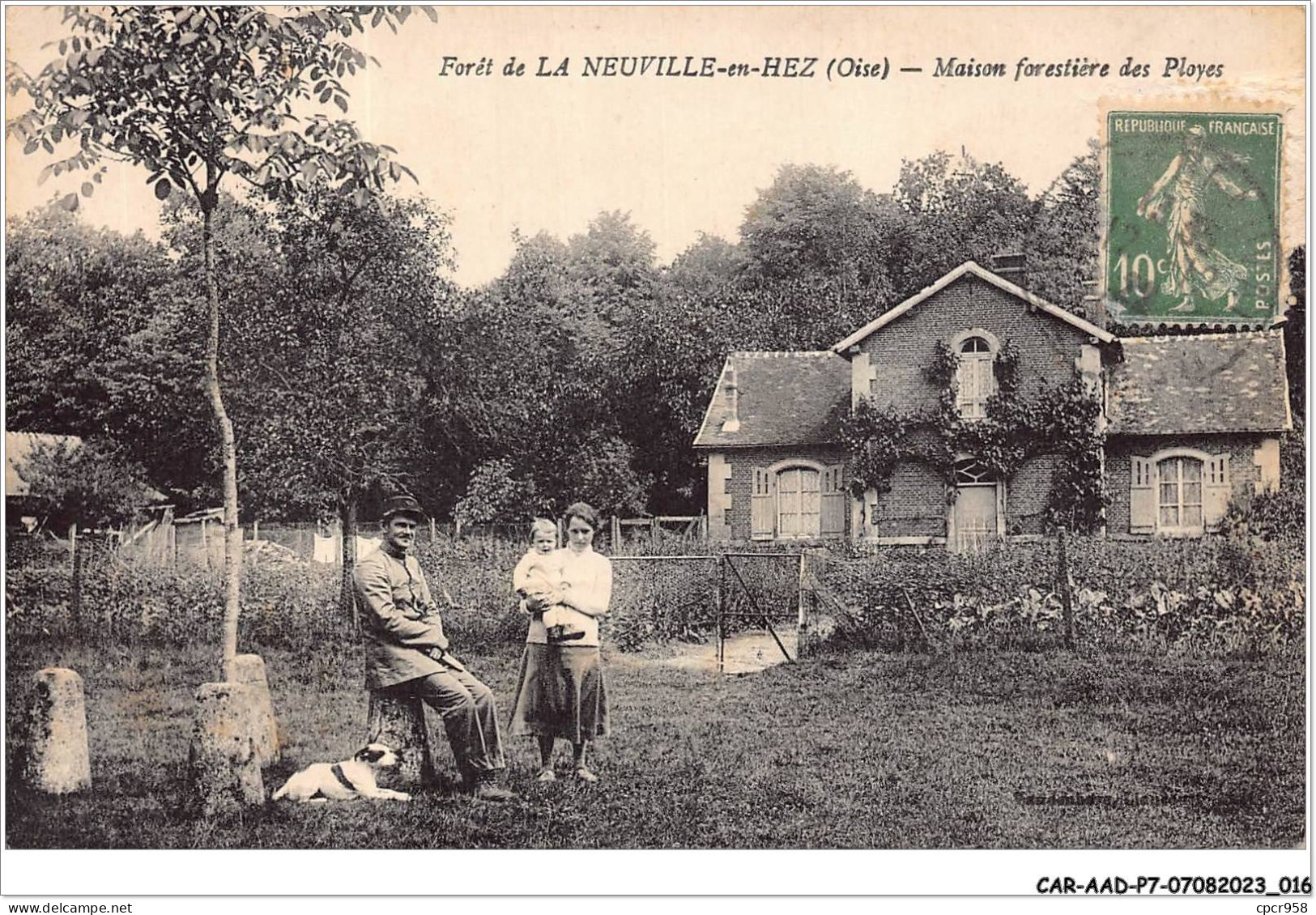 CAR-AADP7-60-0534 -  Foret LA NEUVILLE EN HEZ - Maison Forestières Des Ployes - Other & Unclassified