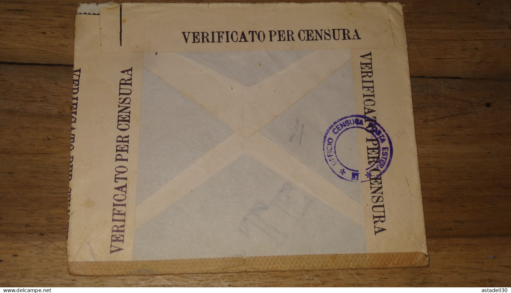 Enveloppe ITALIA, Milano, Censure - 1941  ......... Boite1 ...... 240424-154 - Poststempel