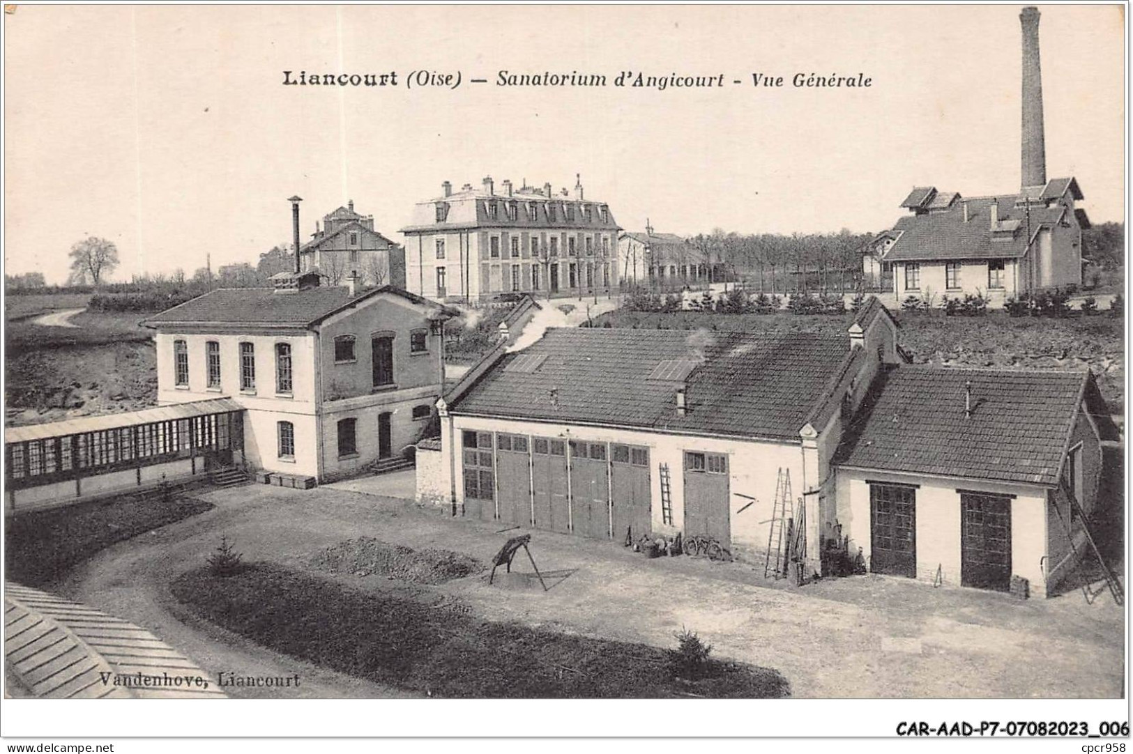 CAR-AADP7-60-0529 - LIANCOURT - Vue Générale - Sanatorium D'Angicourt - Liancourt