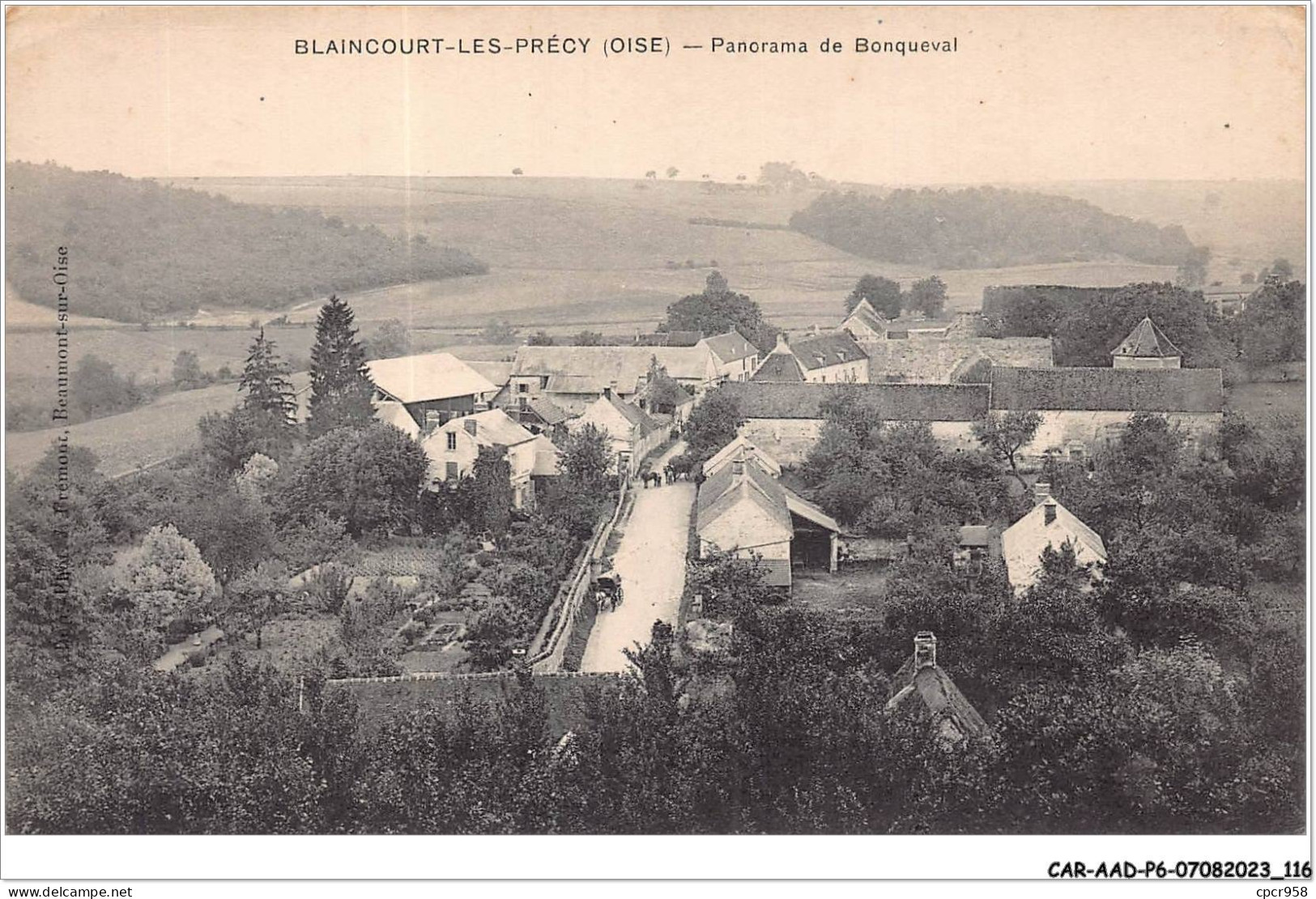 CAR-AADP6-60-0490 - BLAINCOURT LES PRECY - Panorama De Bonqueval - Précy-sur-Oise