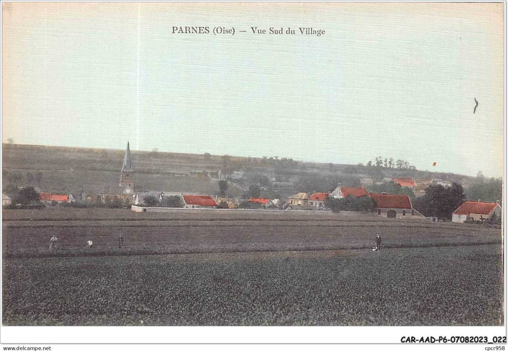 CAR-AADP6-60-0443 - PARNES - Vue Sud Du Village  - Other & Unclassified