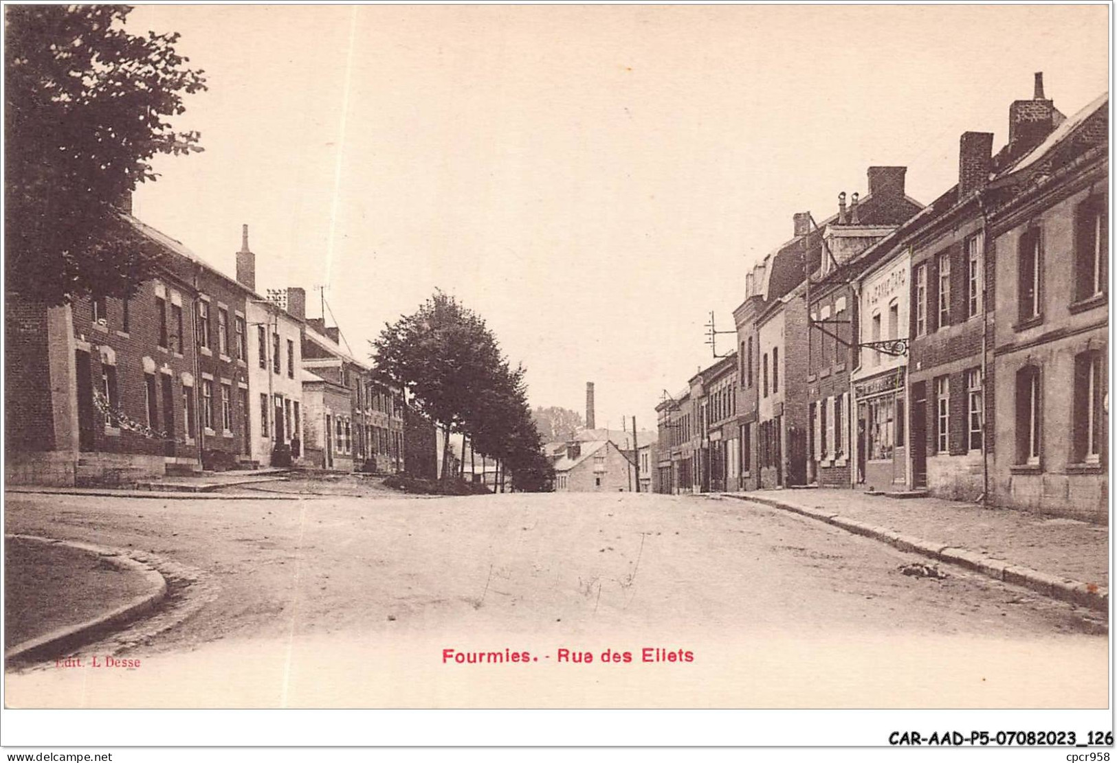 CAR-AADP5-59-0401 - FOURMIES - Rue Des Eliets - Fourmies