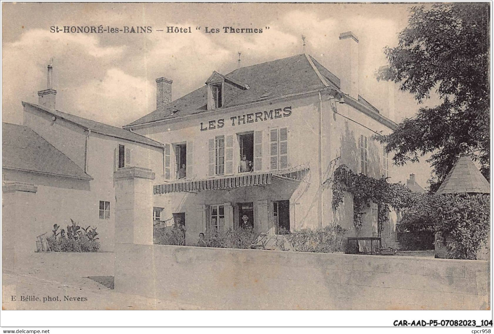CAR-AADP5-58-0390 - SAINT HONORE LES BAINS - Hotels Les Thermes - Saint-Honoré-les-Bains