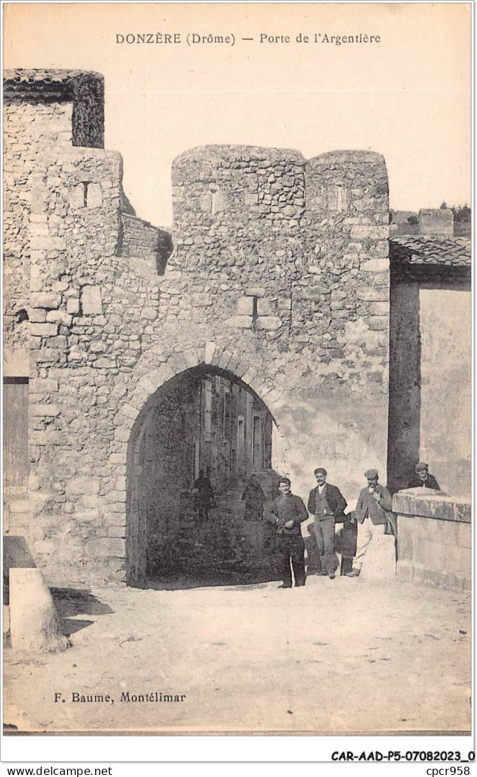 CAR-AADP5-26-0338 - DONZERE - Porte De L'argentièere - Donzere