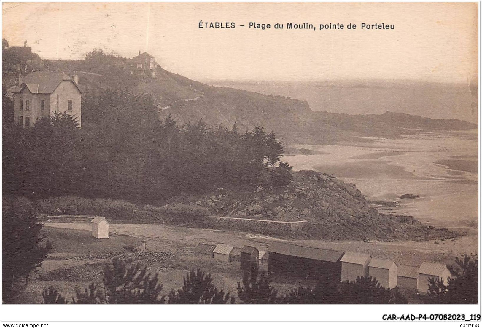 CAR-AADP4-22-0314 - ETABLES - Plage Du Moulin, Pointe De Porteleu - Etables-sur-Mer