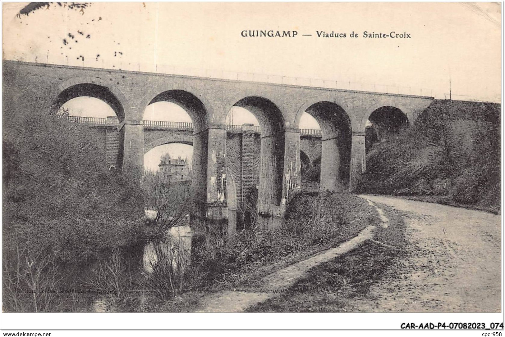 CAR-AADP4-22-0291 - GUINGAMP - Viaduc De Saint Croix - Guingamp
