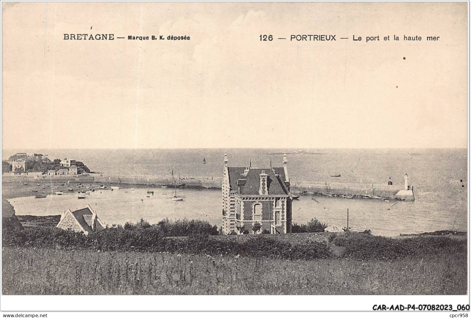 CAR-AADP4-22-0284 - PORTRIEUX - Le Port Et Le Haute Mer - Pontrieux