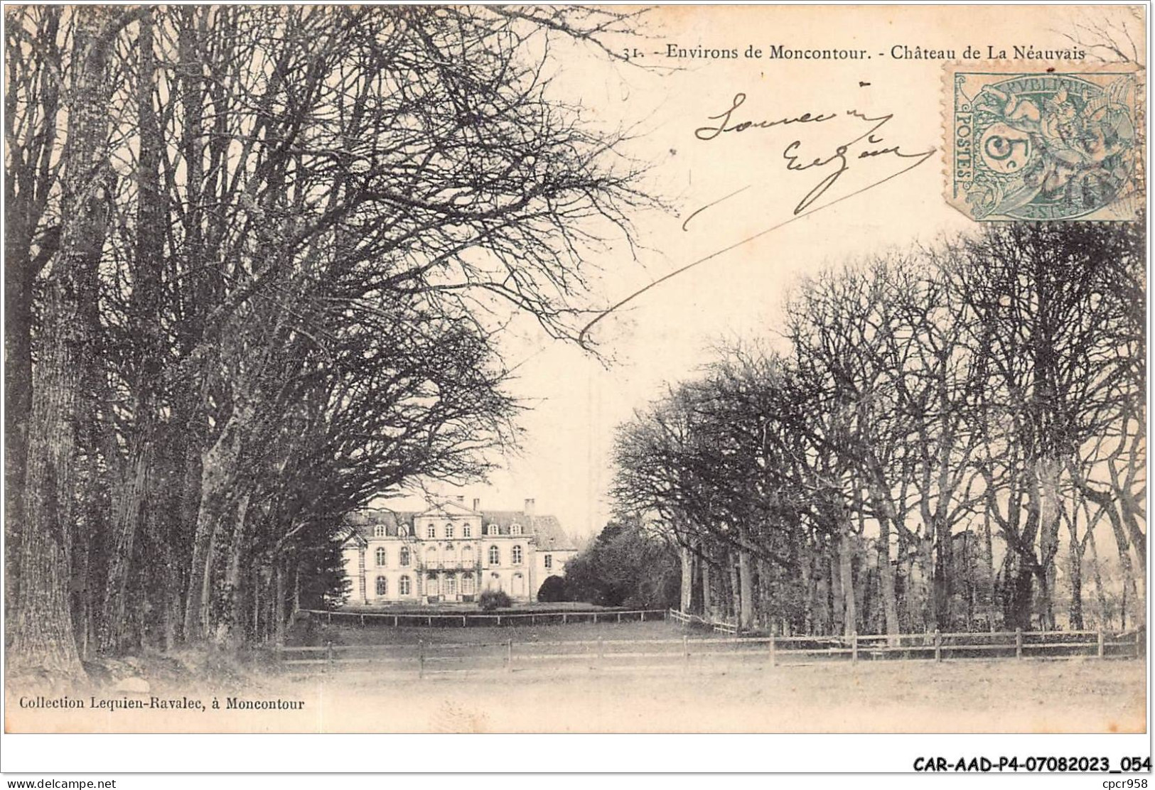 CAR-AADP4-22-0281 - ENVIRONS DE MONCONTOUR - Chateau De La Neauvais  - Moncontour