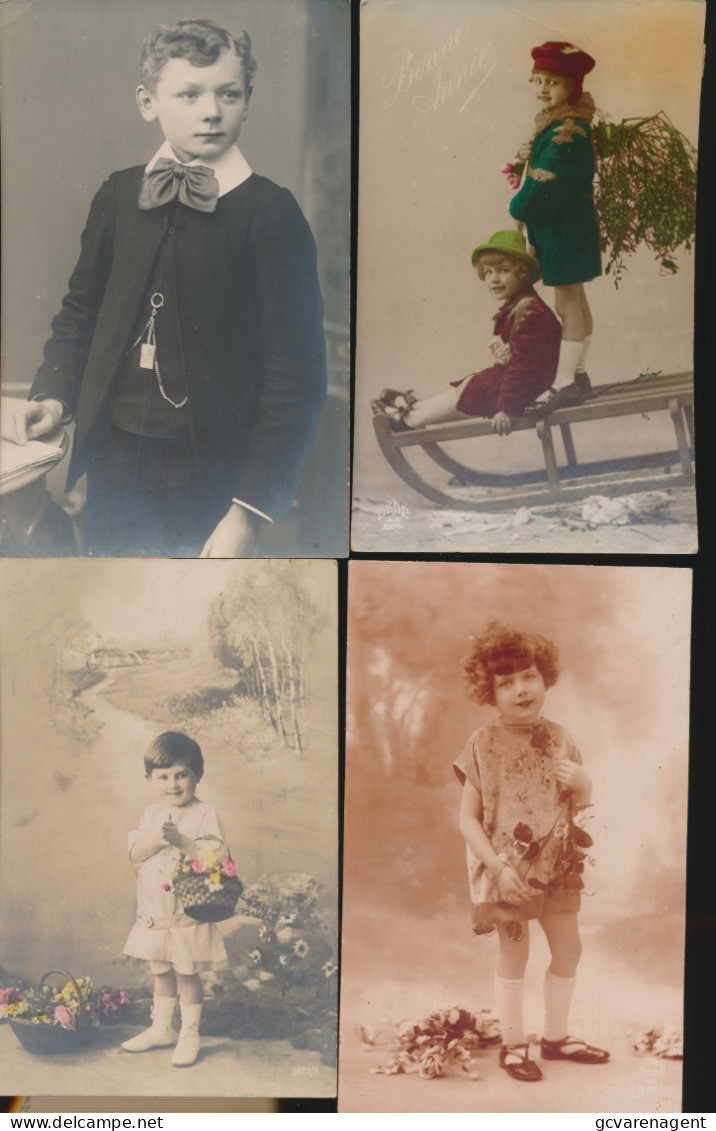 LOT VAN 40 FOTO KAARTEN MET KINDEREN.      ZIE AFBEELDINGEN ( LOT 2 )