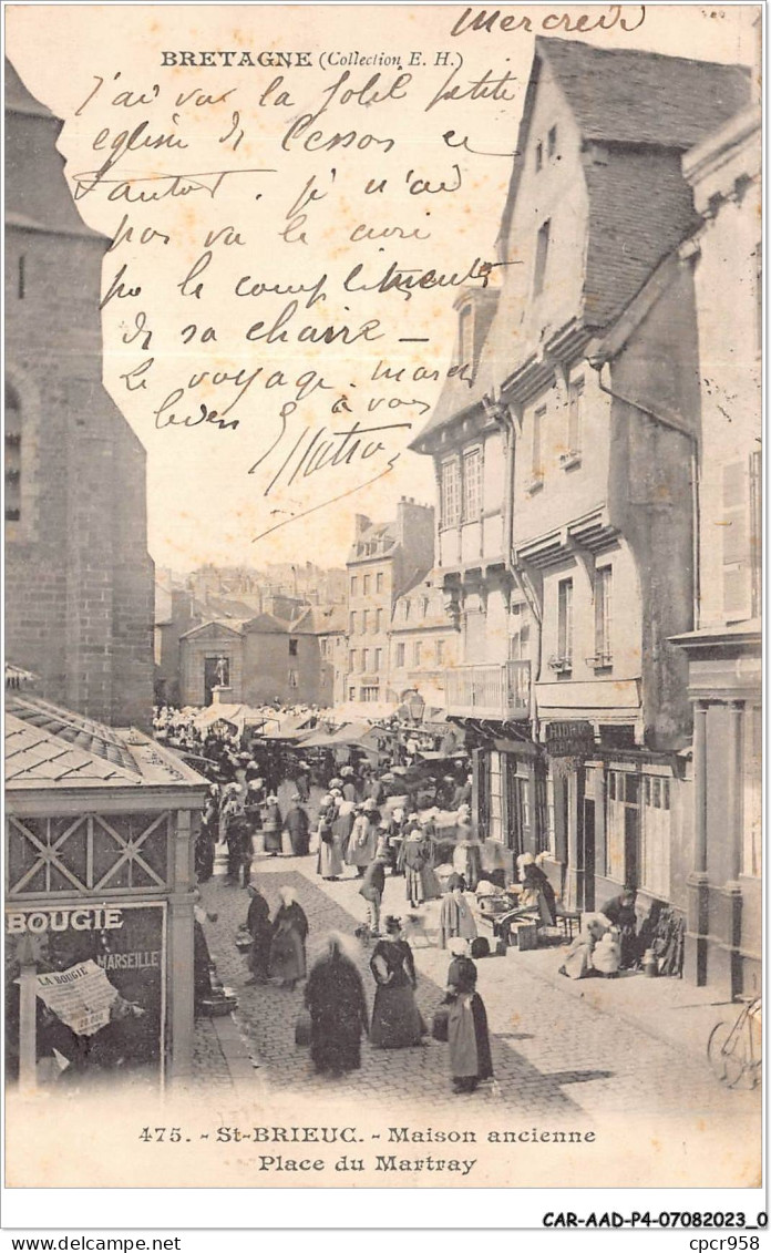 CAR-AADP4-22-0254 - SAINT BRIEUC - Maison Ancienne - Place De Martray - Saint-Brieuc