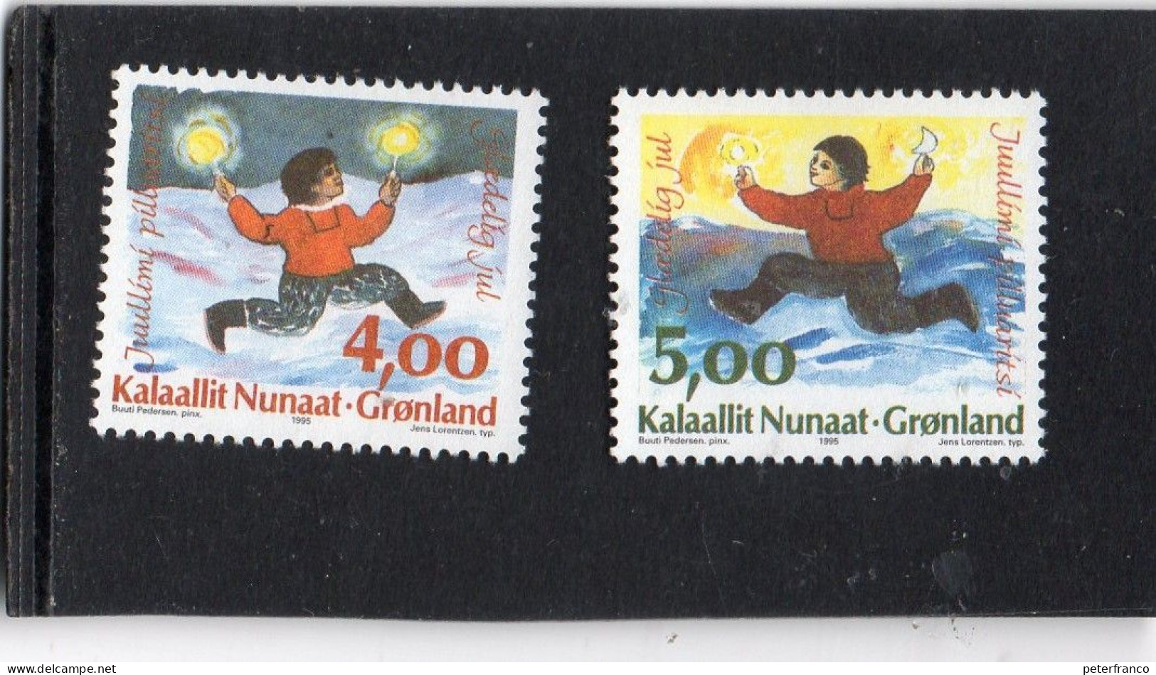 1995 Groenlandia - Christmas - Ongebruikt