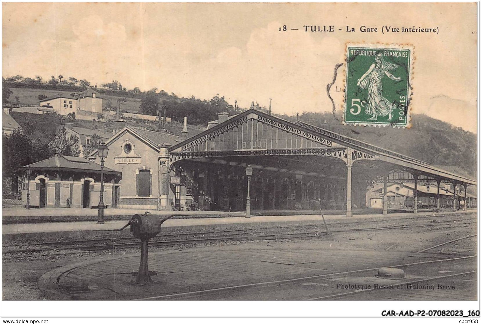 CAR-AADP2-19-0169 - TULLE - La Gare - Tulle