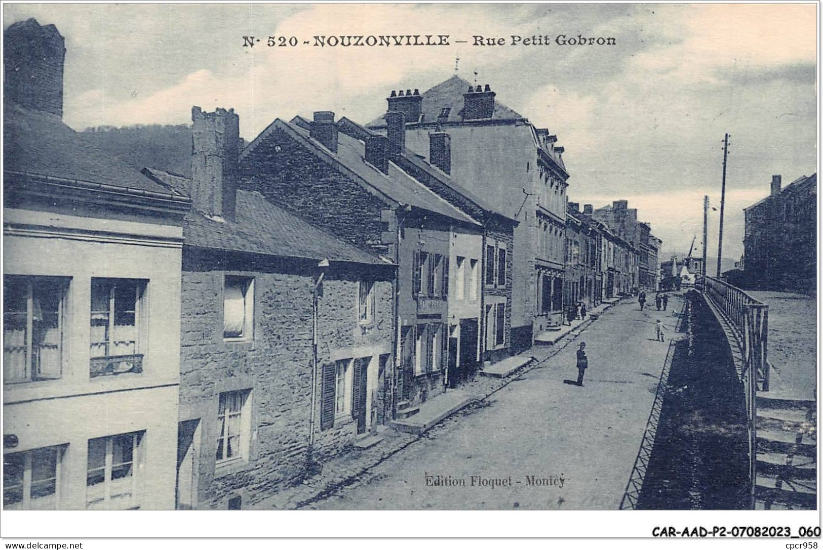 CAR-AADP2-08-0119 - NOUZONVILLE - Rue Petit Gobron  - Autres & Non Classés