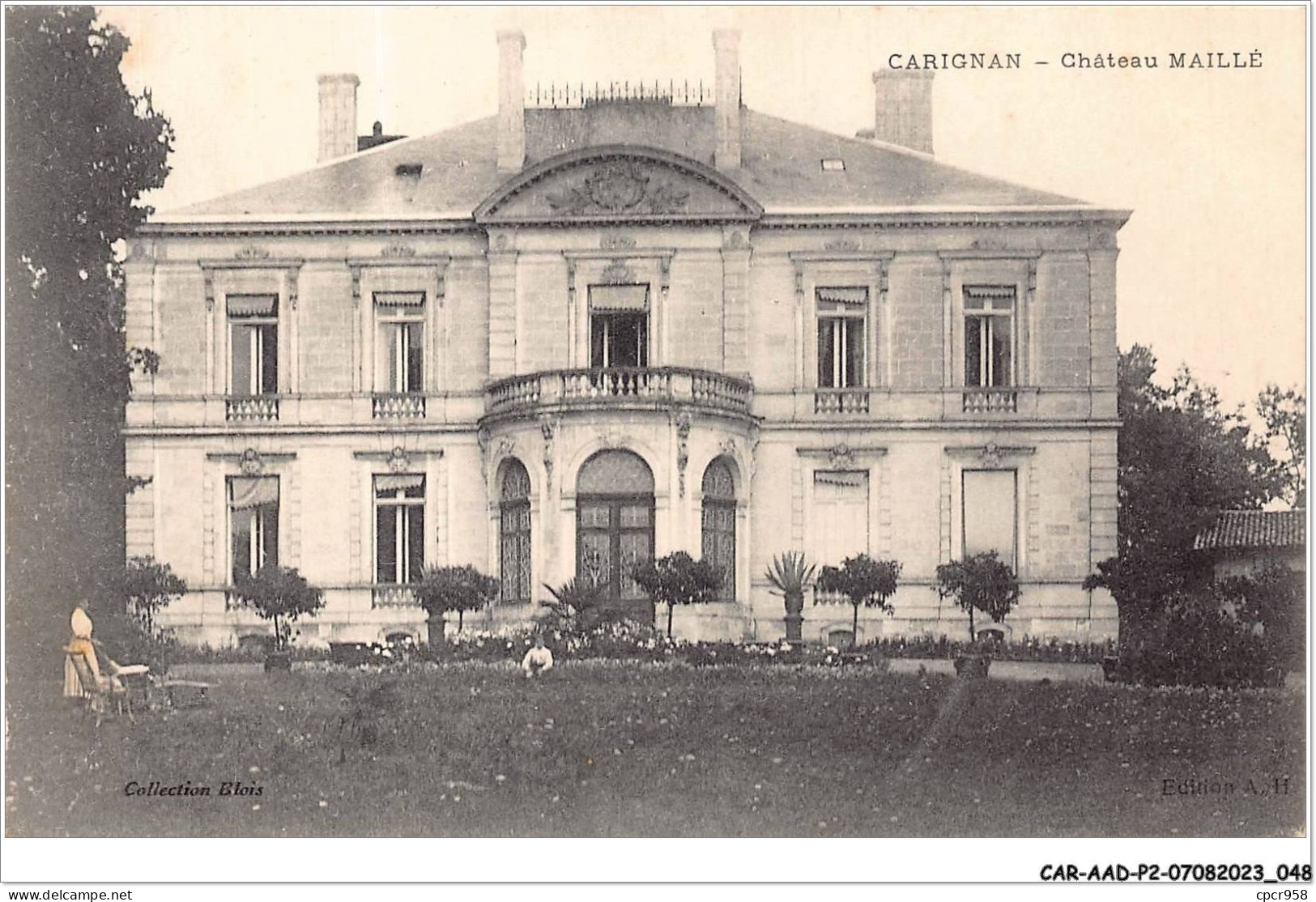 CAR-AADP2-08-0113 - CARIGNAN - Chateau De Maille - Autres & Non Classés