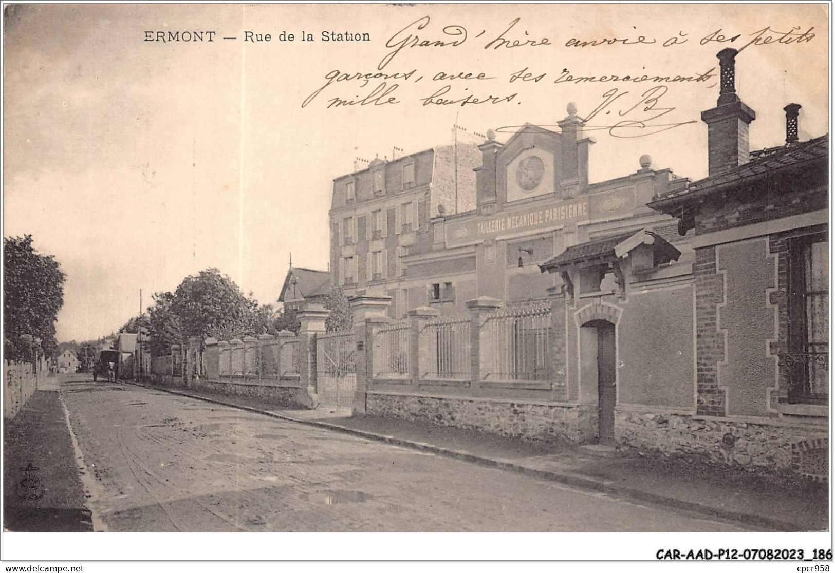 CAR-AADP12-95-1096 - ERMONT - Rue De La Station - Ermont-Eaubonne