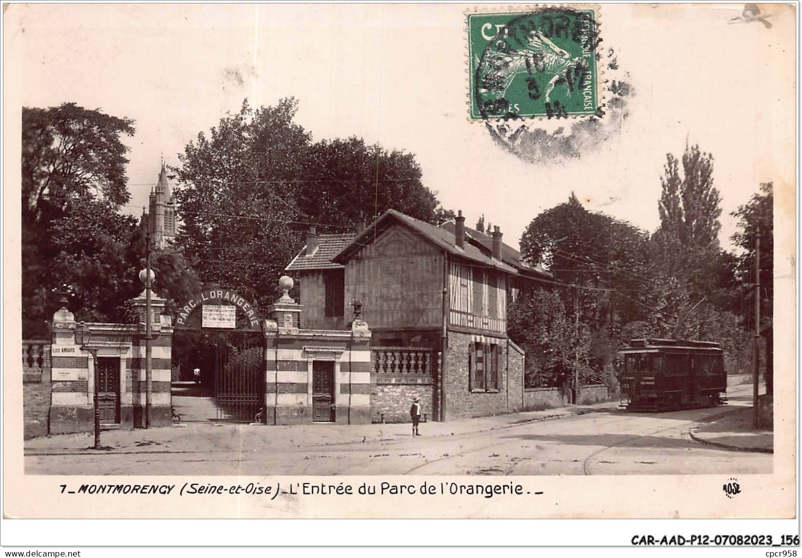 CAR-AADP12-95-1081 - MONTMORENCY - Entré Du Parc De L'orangerie  - Montmorency