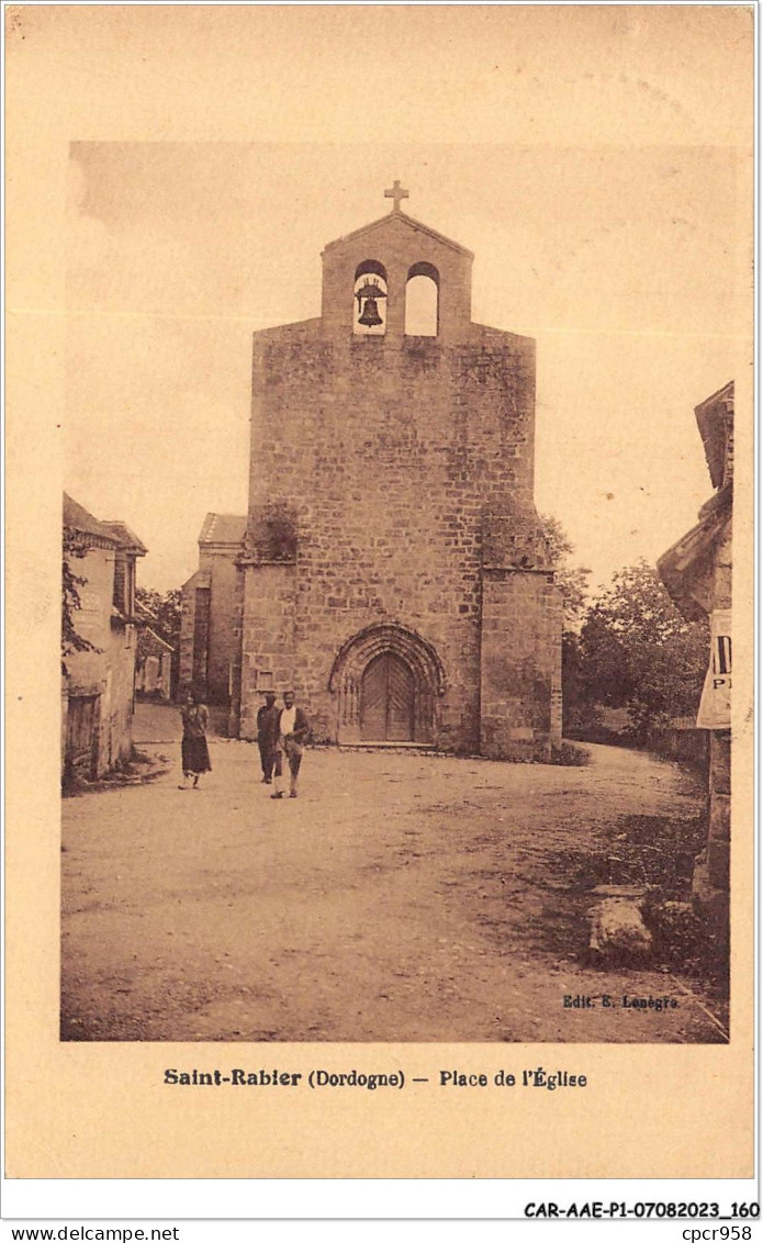 CAR-AAEP1-24-0081 - SAINT-RABIER - Place De L'eglise - Other & Unclassified