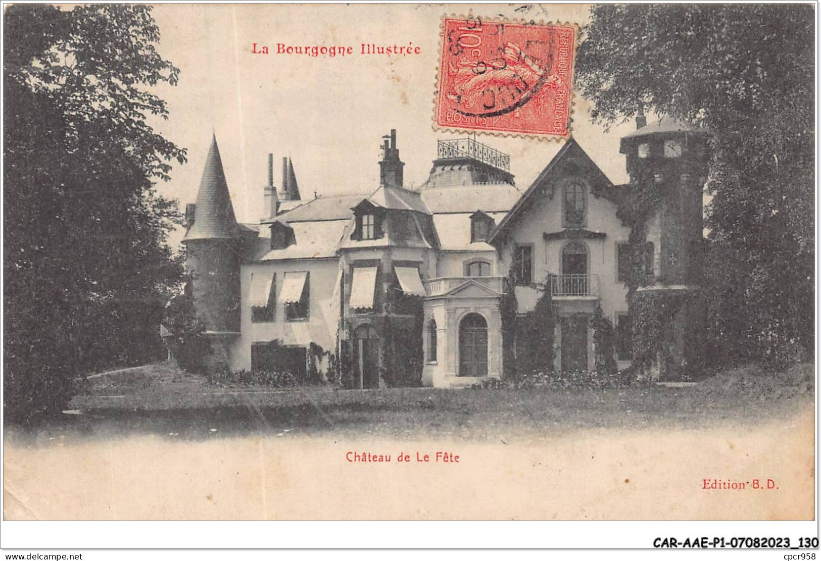 CAR-AAEP1-21-0066 - Chateau De Le Fête - Sonstige & Ohne Zuordnung