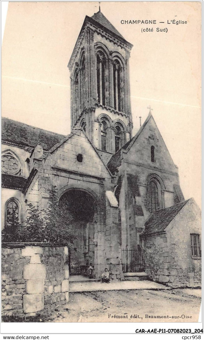 CAR-AAEP11-95-1134 - CHAMPAGNE - L'eglise - Champagne Sur Oise