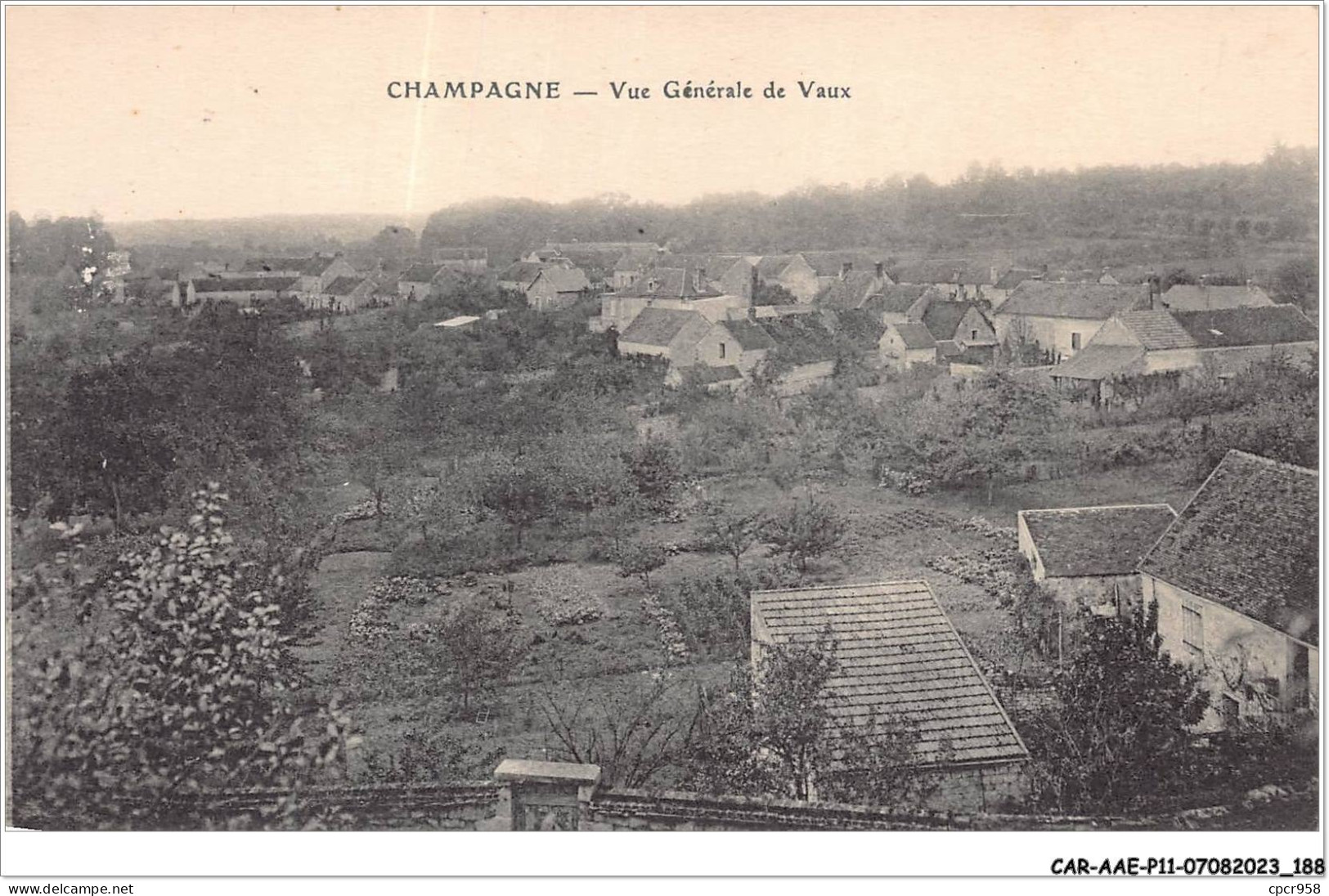 CAR-AAEP11-95-1126 - CHAMPAGNE - Vue Generale De Vaux - Champagne Sur Oise