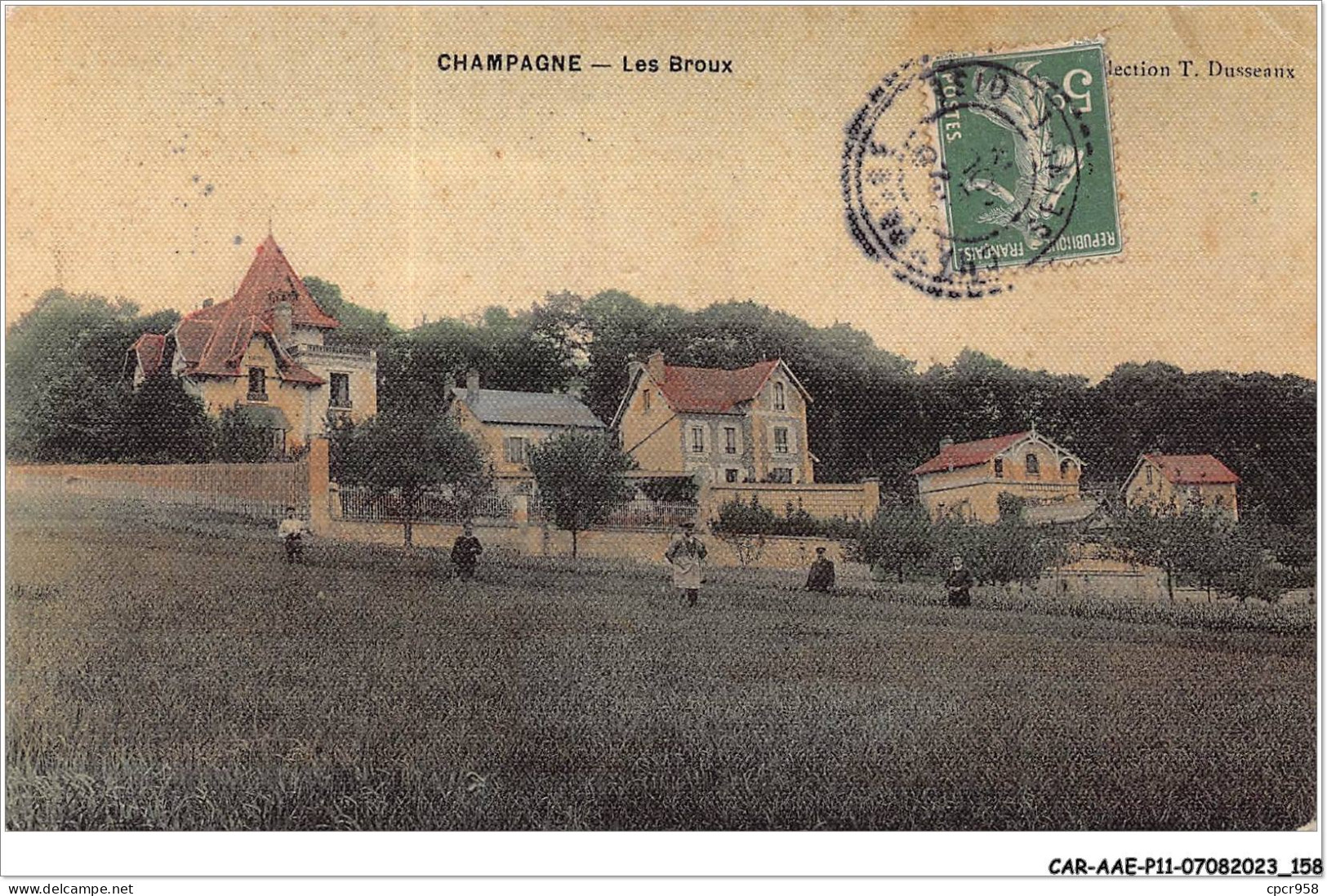 CAR-AAEP11-95-1111 - CHAMPAGNE - Les Broux - Champagne Sur Oise