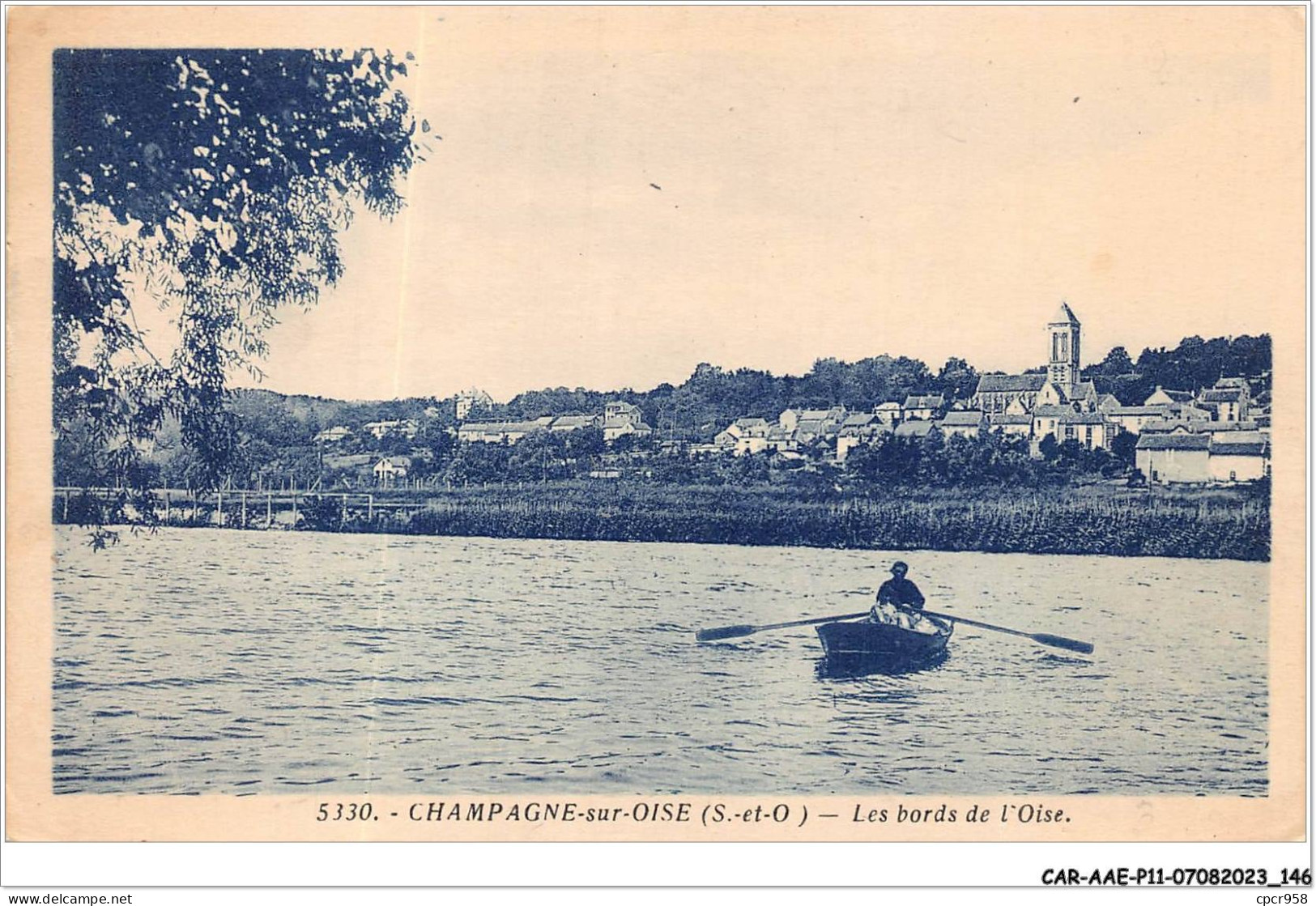 CAR-AAEP11-95-1105 - CHAMPAGNE-SUR-OISE - Les Bords De L'oise - Champagne Sur Oise